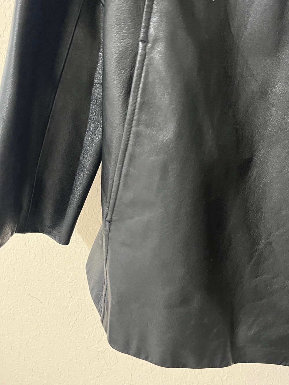 Wilsons Leather Black Leather Blazer Jacket for Women - Picture 6 of 10